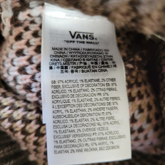 Vans Henry MN Vans X Justin Henry Knit Beanie Hat Size One Size NEW with Tags - Picture 4 of 5